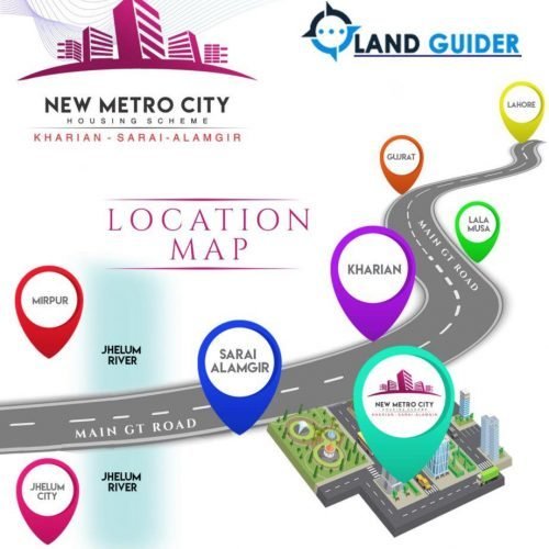 metro city gujar khan location